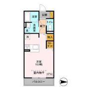 ヒル ヴァレイ Aの間取り画像