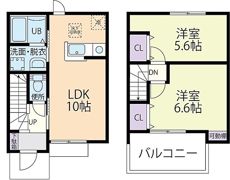 ロゼットの間取り画像