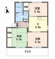 シャーメゾン高岡西の間取り画像