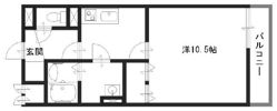 レジェンド南条の間取り画像