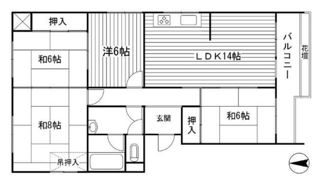 北河原マンション 1棟の間取り画像