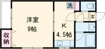 丸井ハイツ崎岡の間取り画像