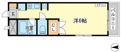 エスポワール内藤の間取り画像