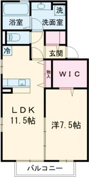 プリーマMの間取り画像