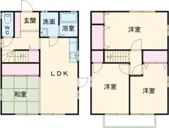 一色西貸家の間取り画像