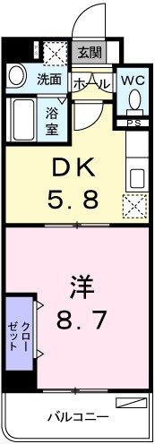 イースト・フィオーレの間取り画像