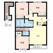 クラヴィエ花水木Ⅱの間取り画像
