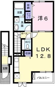 ラ・クレール・メゾンの間取り画像