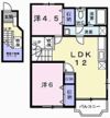 ヴァンヴェールAの間取り画像