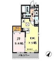 パークハイム参番館 A棟の間取り画像