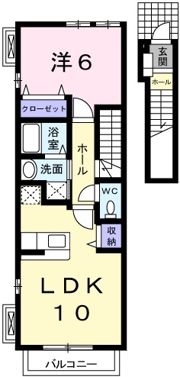 アンフィニ・Sの間取り画像