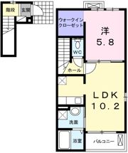 パルWAKAMIYAの間取り画像