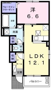 サングレイスAの間取り画像