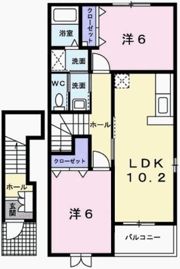 ツイン ハウスオークAの間取り画像