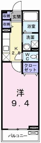 サン クレメントBの間取り画像