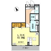 セジュール町坪の間取り画像