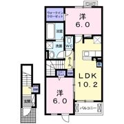 プレジールの間取り画像