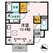 カーサドマーニの間取り画像