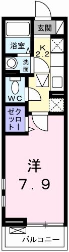 アラモードFⅡの間取り画像