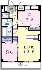 アネックス・ウエスト21の間取り画像