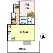 エクセル正門通の間取り画像