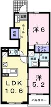 カトレーヴⅢの間取り画像