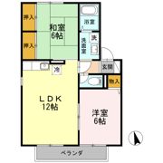 メイプルハイツの間取り画像