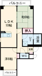 ベルコート加古川の間取り画像