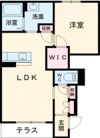 フェリシード桜丘B棟の間取り画像