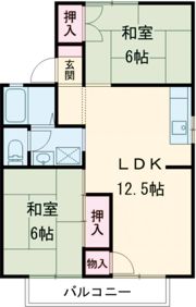 ローゼンハイムCの間取り画像