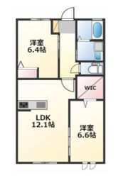 リトリート花田の間取り画像