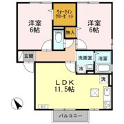 エフハウスバレリーヒルの間取り画像