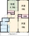 ルシェルブルーはりまの間取り画像