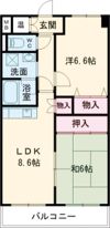 リアライズ加古川Iの間取り画像