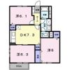 カーサ・ボニート Aの間取り画像