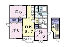エターナル・パレスCの間取り画像