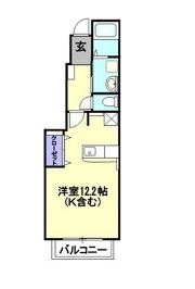 アニメート shinoの間取り画像