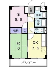 ハイツヤマシタの間取り画像