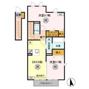 ファセリア Aの間取り画像