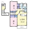 サンルート堂山Aの間取り画像
