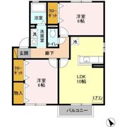 パストラーレ A・Bの間取り画像