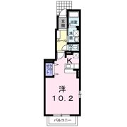 キャッツコート鶴市の間取り画像