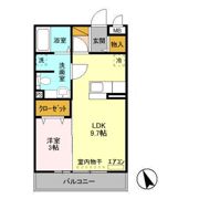 エスポワール Bの間取り画像