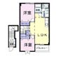 グリーン・ヒル Bの間取り画像