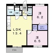 フローラリアBの間取り画像