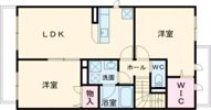 シャーメゾン明里の間取り画像