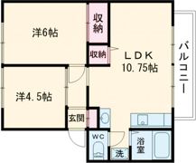 サンシティ東加古川 A棟の間取り画像