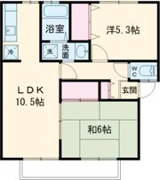 ヴィラビスタBの間取り画像
