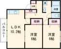 パルティール鶴林の間取り画像