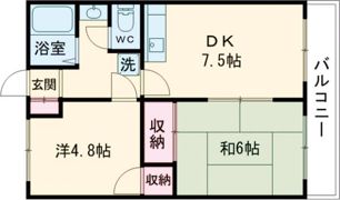 サンシティキタマチB棟の間取り画像